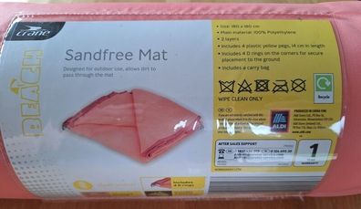 Crane Coral Colour Sand Free Mats