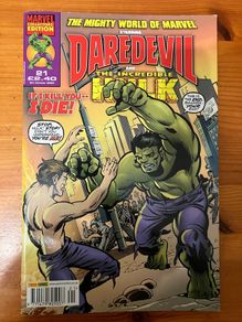 Comic: 'Daredevil And The Incredible Hulk' no.21 /2004