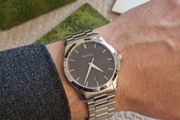 (New) Gucci G-Timeless Stainless Steel Bracelet Watch, Swiss Made