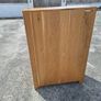 Heavy oak bookcase Image 4