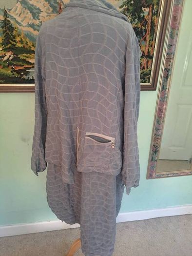 My soul designer grey turtleneck jacket