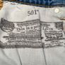 Levi's 501 Curve Ladies Light Blue Denim Jeans W28 L32 Image 6