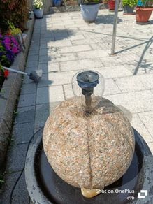 garden fountain