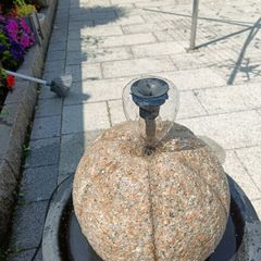garden fountain