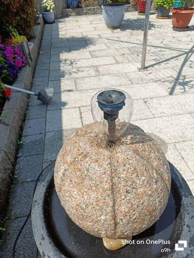 garden fountain