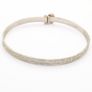 Thin Sterling Silver Bangle, 1991 Image 2