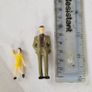 Model Painted Street People Figures ( Hornby Bachmann Microscalextric wargames Scalextric Scenic Lima Carrera Train SCX ) Image 2