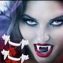 New vampire teeth
