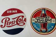 Pepsi Metal Signs x 2