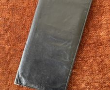 Large Black Real Leather Wallet