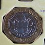 Vatican 10 coins set in CD case. Pope John Paul II 1000 & 500 Lire Image 7
