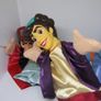 Vintage Style Aladdin Jafar Princess Jasmine And Genie Hand Puppets All In Very Good Condition Image 5