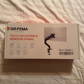 Single Monitor Arm Height Adjustable VESA 75 100