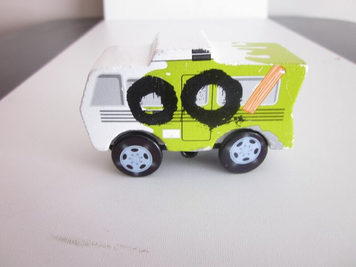 Disney Pixar Cars Kid Kraft Arvy Motorhome Wooden Very Rare