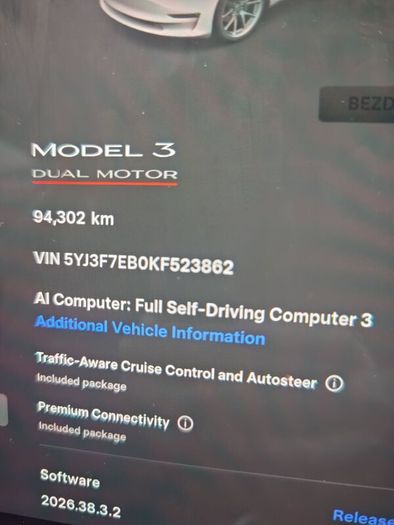 Tesla Model 3 2019