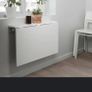 Drop leaf table ikea Norberg 74x60cm as new Image 2