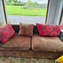 2 sofas can link as one L shape Image 3