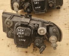 2001 right and left headlights with the turn signals SEAT INCA