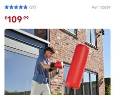 free standing punch bag