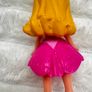 Disney Princess Aurora Sleeping Beauty Mini Doll Pink Dress approx. 9 cm. Used Please see photos Image 6