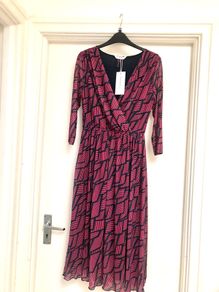 Navy/ Dark Pink Dress - BNWT