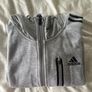 Adidas Grey Full-Zip Hoodie M Image 7