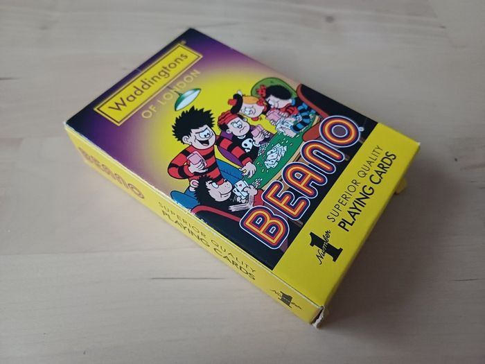 Beano Comic Waddington's Playing Cards (Poker Rummy Solitaire Hearts Cribbage BRAND NEW)