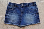 Girls denim shorts (age 13-14)