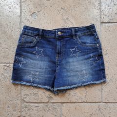 Girls denim shorts (age 13-14)