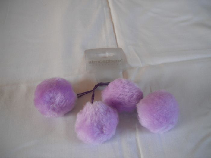 Lavender Hair Poms Poms for Sale