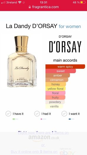 La Dandy D Orsay