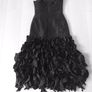 Funky black evening dress size 8-10 Image 3