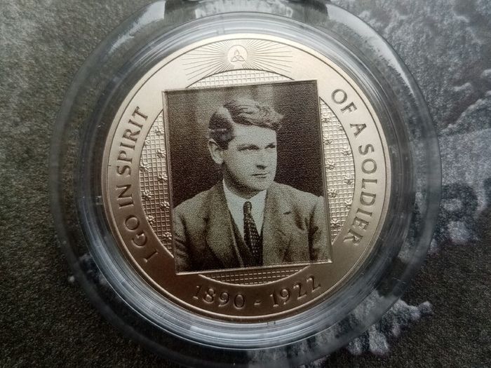 Michael Collins Commemorative Coins - The Path To Freedom Coin - Building The New Ireland Coin