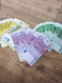 Euro notes 100, 200, 500