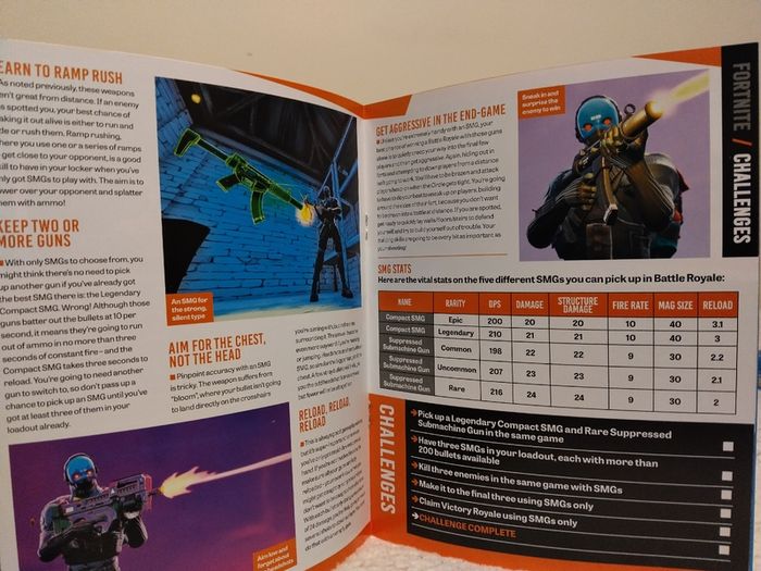 Fortnite Books and stickers in metal Tin case