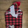 Christmas table runner with Reindeer Image 3
