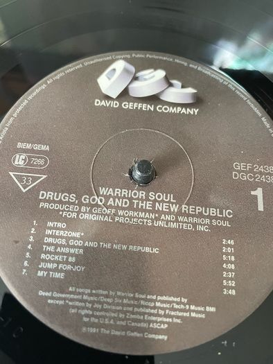 Warrior Soul - Drugs, God And The New Republic