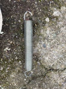 Bag of trampoline springs