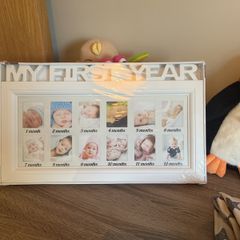 Baby first year frame