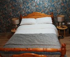 Wooden frame Double bed