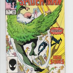 Web Of Spider-man #24 High Stakes 1987 Marvel Copper Age Comic