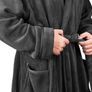 Brand New NY Threads Men's Hooded Robe Image 2