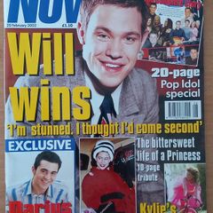 NOW Magazine - 20 Feb 2002 - Will YOUNG Wins / Darius Danesh Goodbye to Princess Margaret Rose