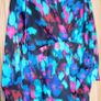 dress gallery size 14 elasticated waist at back. Wrap style  that doesnt open Image 6