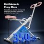 2 in 1 Squat Rowing Machine, Easy Setup and Foldable Exercise Equipment, Glute Trainer, Glutes and Leg Home Workout Image 6