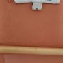 RIVER ISLAND pumpkin pleated top Sz 6UK (Fit 8-10UK) Image 2