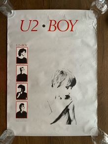 U2 - Boy- Very Rare Original Promo Poster 1980