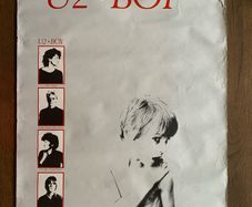 U2 - Boy- Very Rare Original Promo Poster 1980