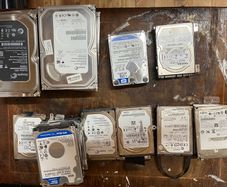 Selection of Hard drives