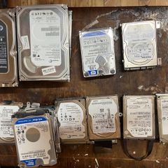Selection of Hard drives
